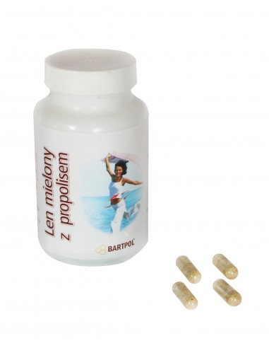 LEN MIELONY Z PROPOLISEM - 60 TAB.