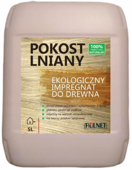 POKOST LNIANY - IMPREGNAT DO ULI DREWNIANYCH - 5L