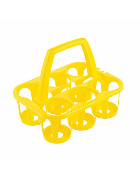 KOBIAŁKA DO TRANSPORTU - NA SŁOIKI Z MIODEM - Ż&Oacute;ŁTA