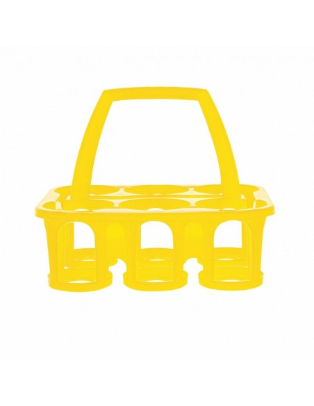 KOBIAŁKA DO TRANSPORTU - NA SŁOIKI Z MIODEM - Ż&Oacute;ŁTA