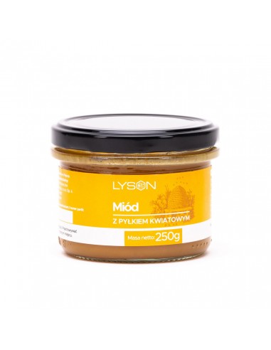 Mi&oacute;d z Pyłkiem Kwiatowym 250g