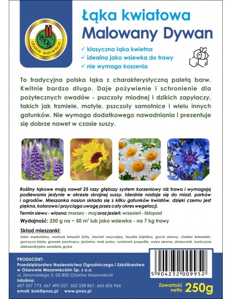 NASIONA - ŁĄKA KWIATOWA MALOWANY DYWAN 250G