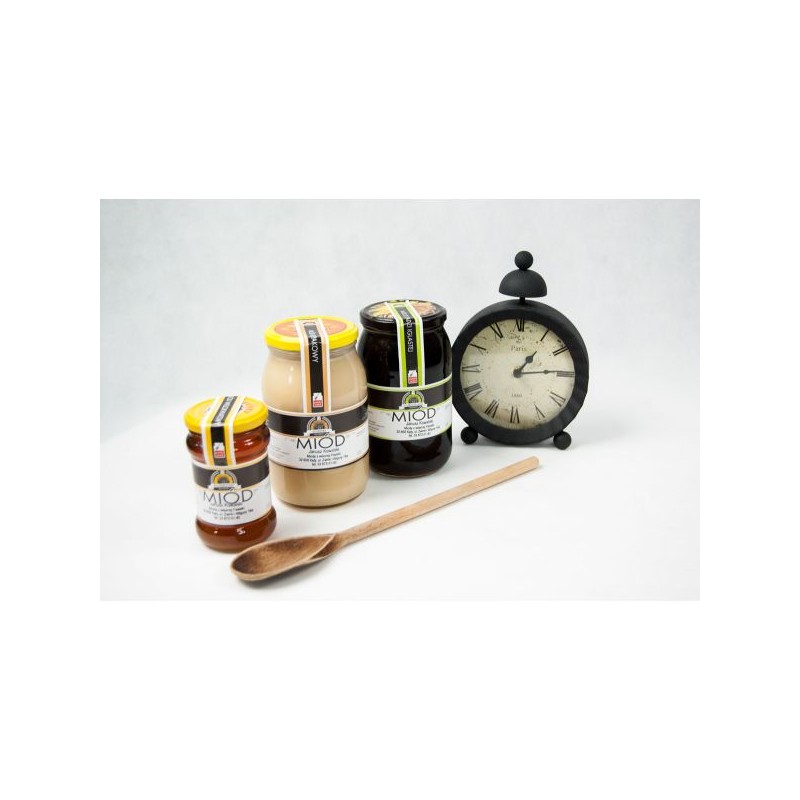 ETYKIETY Z BANDEROLĄ NA MIÓD MNISZKOWY – 100 SZT.