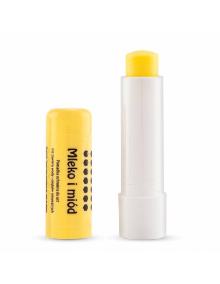 POMADKA DO UST Z MLEKIEM I MIODEM - 4,8G