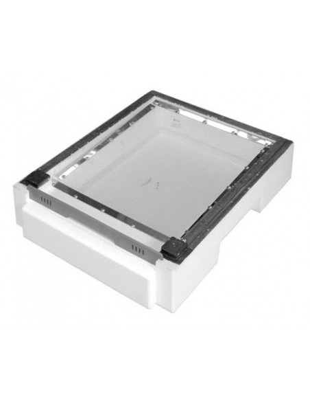 DENNICA STYROPIANOWA HIGIENICZNA - NIEMALOWANA - WIELKOPOLSKA 12 RAM, DADANT, LANGSTROTH, APIPOL