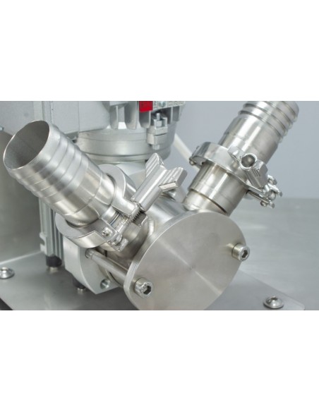 URZĄDZENIE SSĄCO-TŁOCZĄCE DO PRZEPOMPOWANIA I KREMOWANIA MIODU - 0,37KW, 400V - WERSJA KOMPAKTOWA