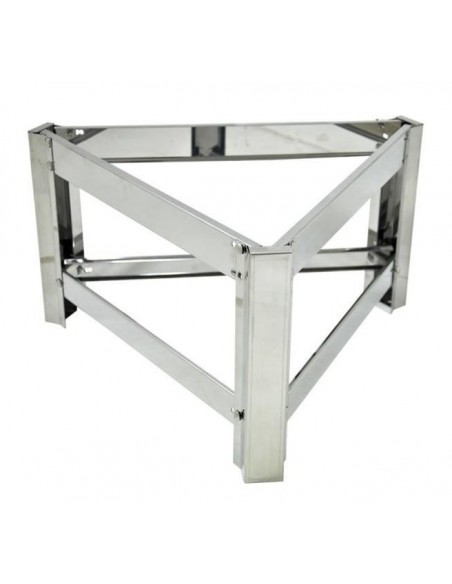 STOJAK POD ODSTOJNIK Z PŁASZCZEM GRZEWCZYM - NIERDZEWNY - 200L