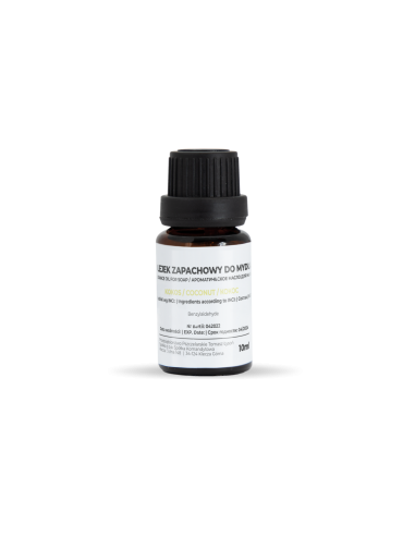 OLEJEK ZAPACHOWY DO MYDŁA (10ML) - KOKOS
