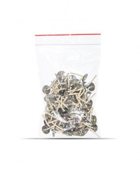 KNOT DO TEALIGHT&Oacute;W - WOSKOWANY Z BLASZKĄ 3X10 - 30 NITEK