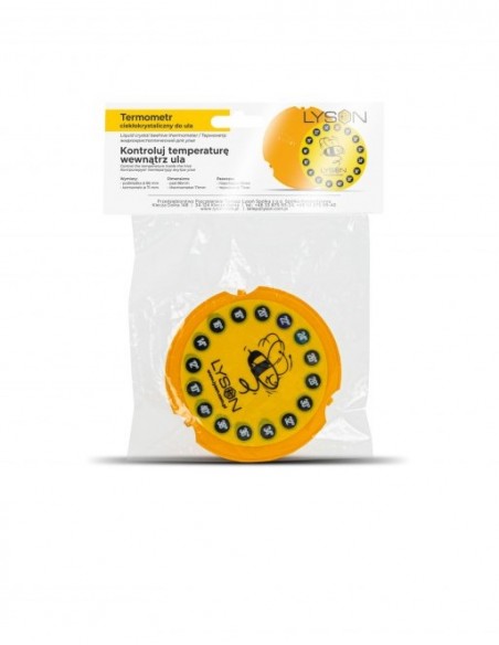 TERMOMETR DO ULA - CIEKŁOKRYSTALICZNY - 1 SZT.