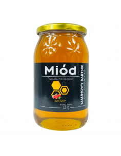 MI&Oacute;D LIPOWY - MALINOWY BARTNIK - 1,2 KG