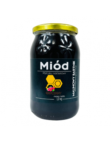 MI&Oacute;D GRYCZANY - MALINOWY BARTNIK - 1,2 KG