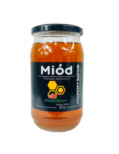 MIÓD WIELOKWIATOWY - MALINOWY BARTNIK - 1,2 KG
