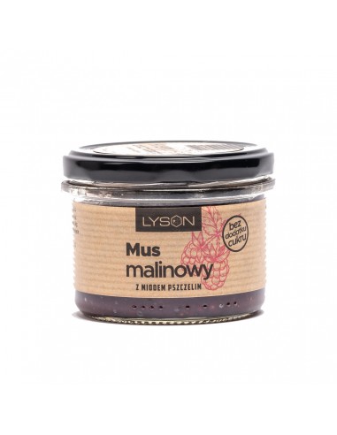 Mus Malinowy z Miodem &ndash; 200g