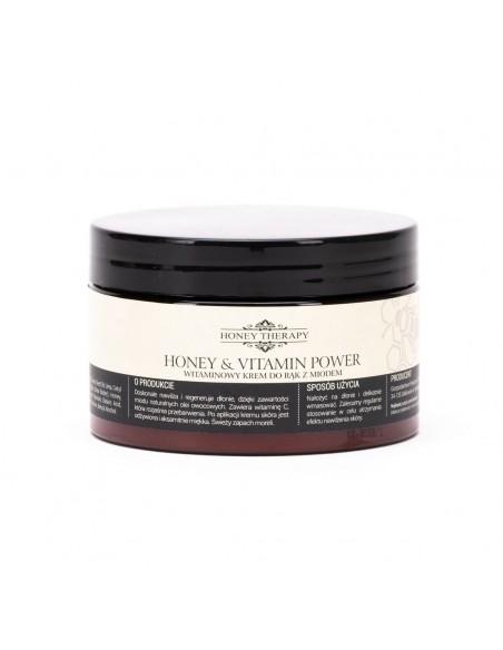 WITAMINOWY KREM DO RĄK Z MIODEM - MORELA - 250ML