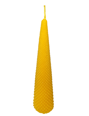 ŚWIECZKA - CHOINKA GRAWEROWANA - WYS. 19 CM